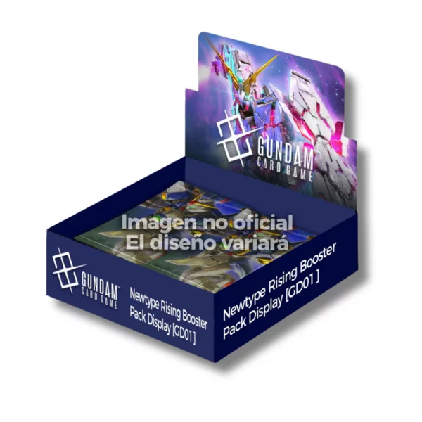 Gundam Card Game: Newtype Rising Booster Pack Display [GD01] *July 11, 2025*