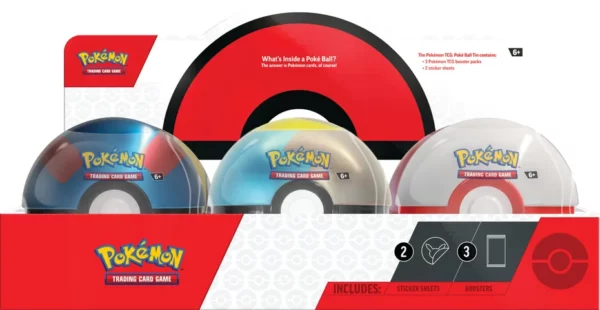 Display PokeBall Tin (Q4 2024)  DISPLAY 6 PZ