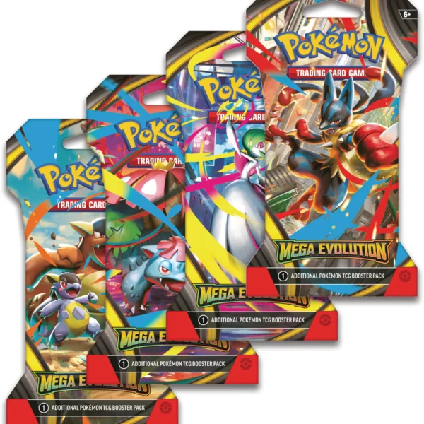 Pokémon TCG: Mega Evolución 01 – Sobres Individuales (Sleeved Booster)