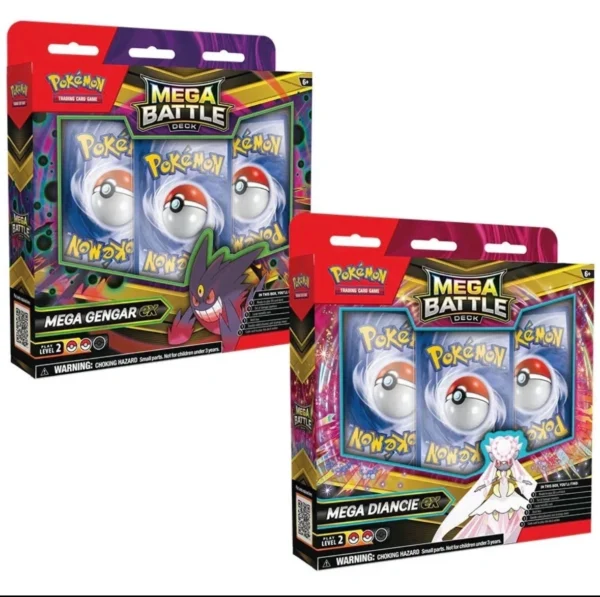 Pokémon TCG: Mega Battle Deck - Mega Gengar & Mega Diance (par)